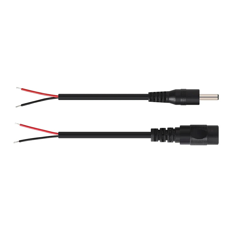 1pcs 2A DC Power Extension Cable 30cm 3.5x1.35mm Male to Female DC Adapter Cord (22AWG) for CCTV Security Cameras LED Lights