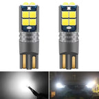 2pcs High Quality T10 W5W Super Bright Car Interior Reading Dome Light Marker Lamp 168 194 LED Auto Wedge Parking Bulbs Orange