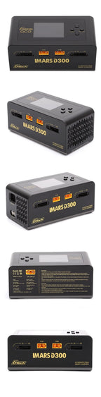 RadioLink IMARS D300 Lipo Battery Charger For RC FPV Airplane Drone Smart Dual Charge 16A AC 300W DC 700W Lipo Balance Charger