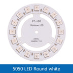 5V 1Bit 3 4Bit 7 8Bit 9 12Bit 16Bit 24Bit 32Bit 64 Bits WS2812 5050 RGB LED Ring Lamp Light + Integrated Drivers For Arduino Diy