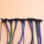 JCD Spring Loaded Male Female 2.5/2.54 MM Pitch 2P 3 4 5 6 7 8 Pole Through Holes PCB BTB Connector 2A DC Magnetic Pogo Pin
