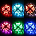 DC12V 24V WS2811 RGB LED Strip Individually Addressable 30/48/60/72/84 Leds/m Tape Light IP30/65/67 Waterproof Flexible Ribbon