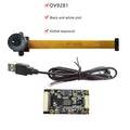 120/220FPS Global Shutter OV9281 Camera Module USB Webcam Monochrome,High Frame Rate Action Capture Windows Raspberry Pi