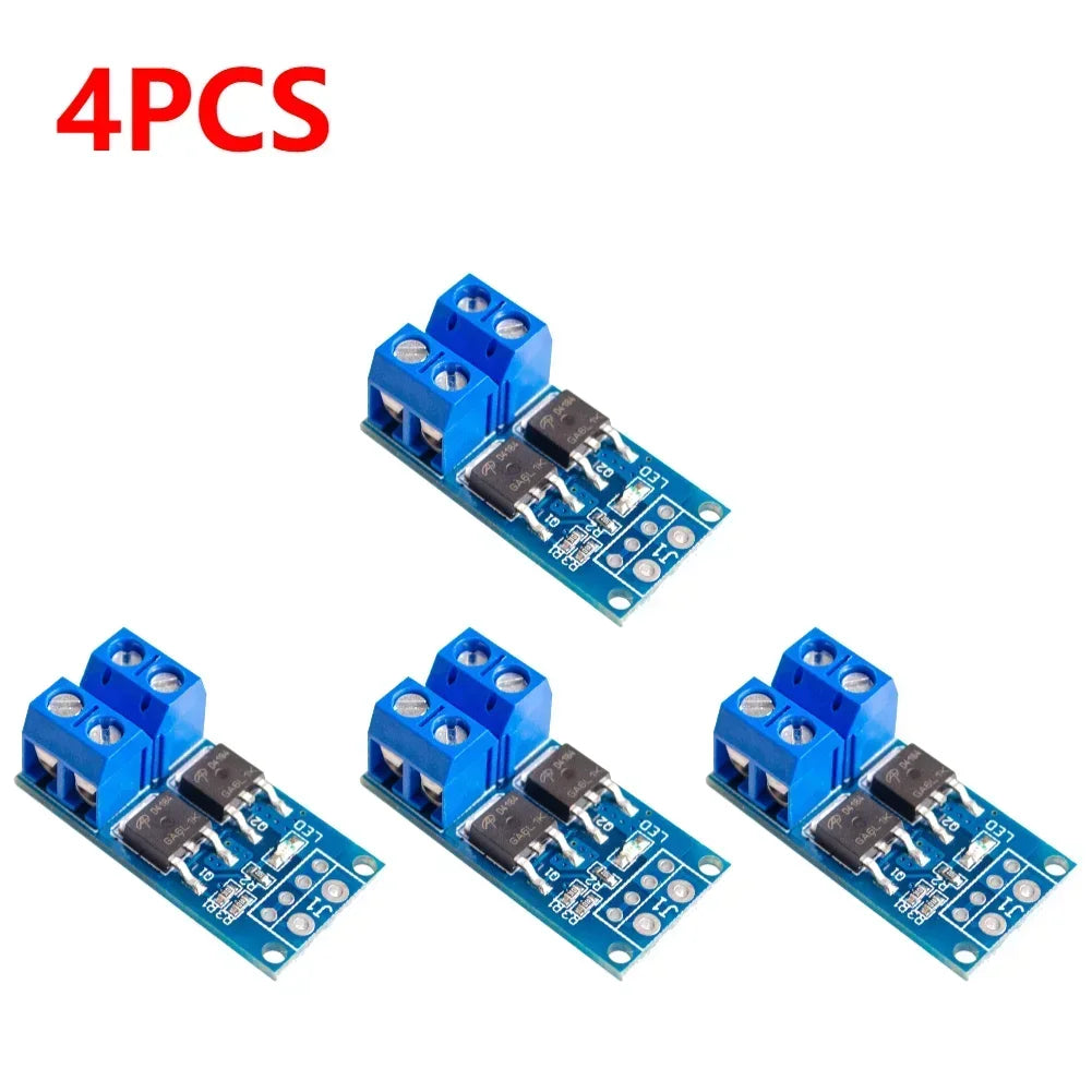 1 - 20pcs 15A 400W MOSFET Trigger Switch Drive Module PWM Regulator Control Panel DC 5V-36V Electronic Switch Control Board