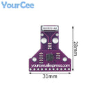 5pcs/1pc AS3935 Lightning Sensor Light-ning Lightning Strike Detection Storm Distance Module 2.4-5.5V 2MHZ SPI I2C IIC Interface
