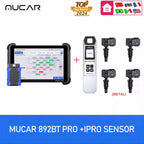MUCAR 892BT PRO OBD2 Scanner Topology Mapping Diagnostic Tools Support J2534 CANFD DOIP Protocol 35 Resets Lifetime Free Update