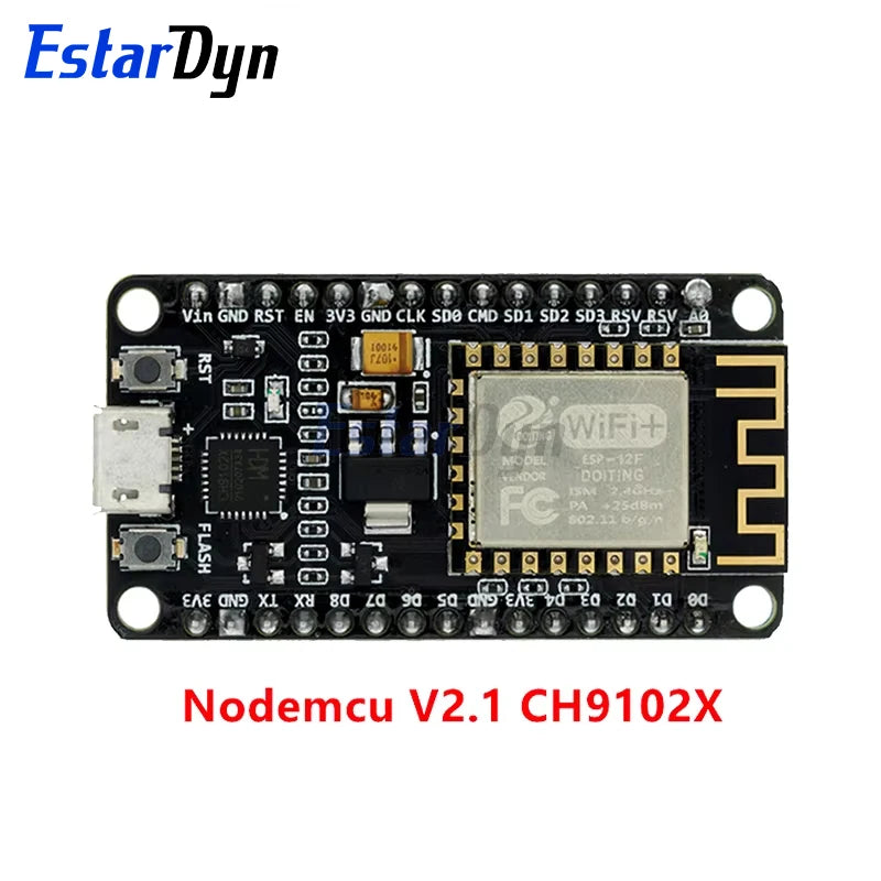 Wireless Module CH340/CP2102 NodeMcu V3 V2 Lua WIFI Internet of Things Develop Board based ESP8266 ESP-12E with PCB Antenna