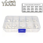 50PCS/Set Optocoupler KIT 4N25 4N26 4N27 4N28 4N33 4N29 4N30 4N32 4N35 4N36 DIP-6 IC Combination kit box
