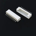 100PCS JST PH 2.0 2P 3P 4P 5P 6P 7P 8P 9P 10P 11P 12 Pin Header PH2.0 2mm Connectors Leads PH-AW PH-Y Curved Pins Male Shell