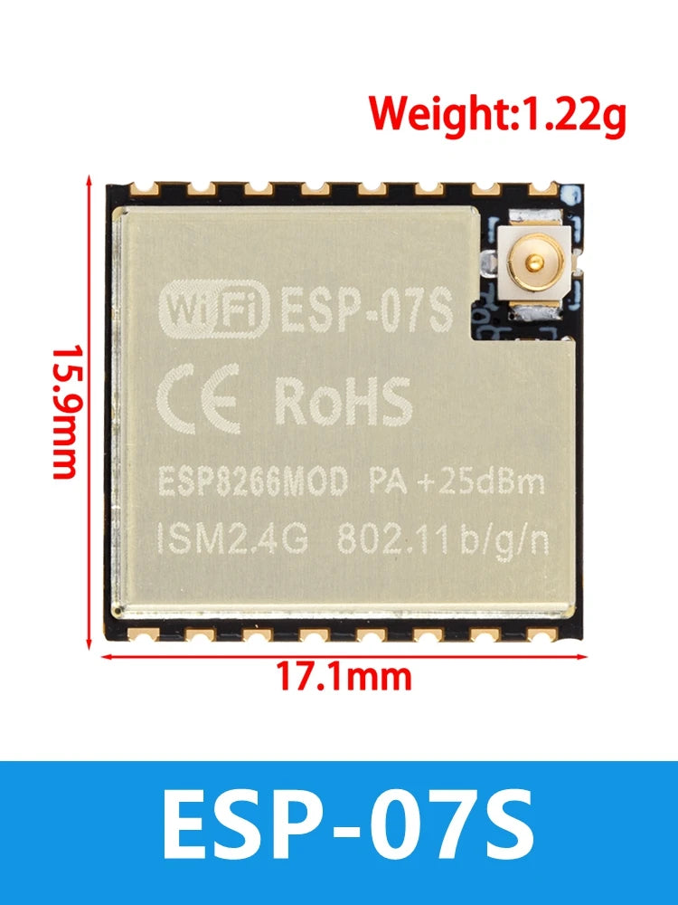 ESP8266 ESP-01 ESP-01S ESP-07 ESP-12 ESP-12E ESP-12F  ESP-07SWIFI wireless module wireless transceiver For arduino