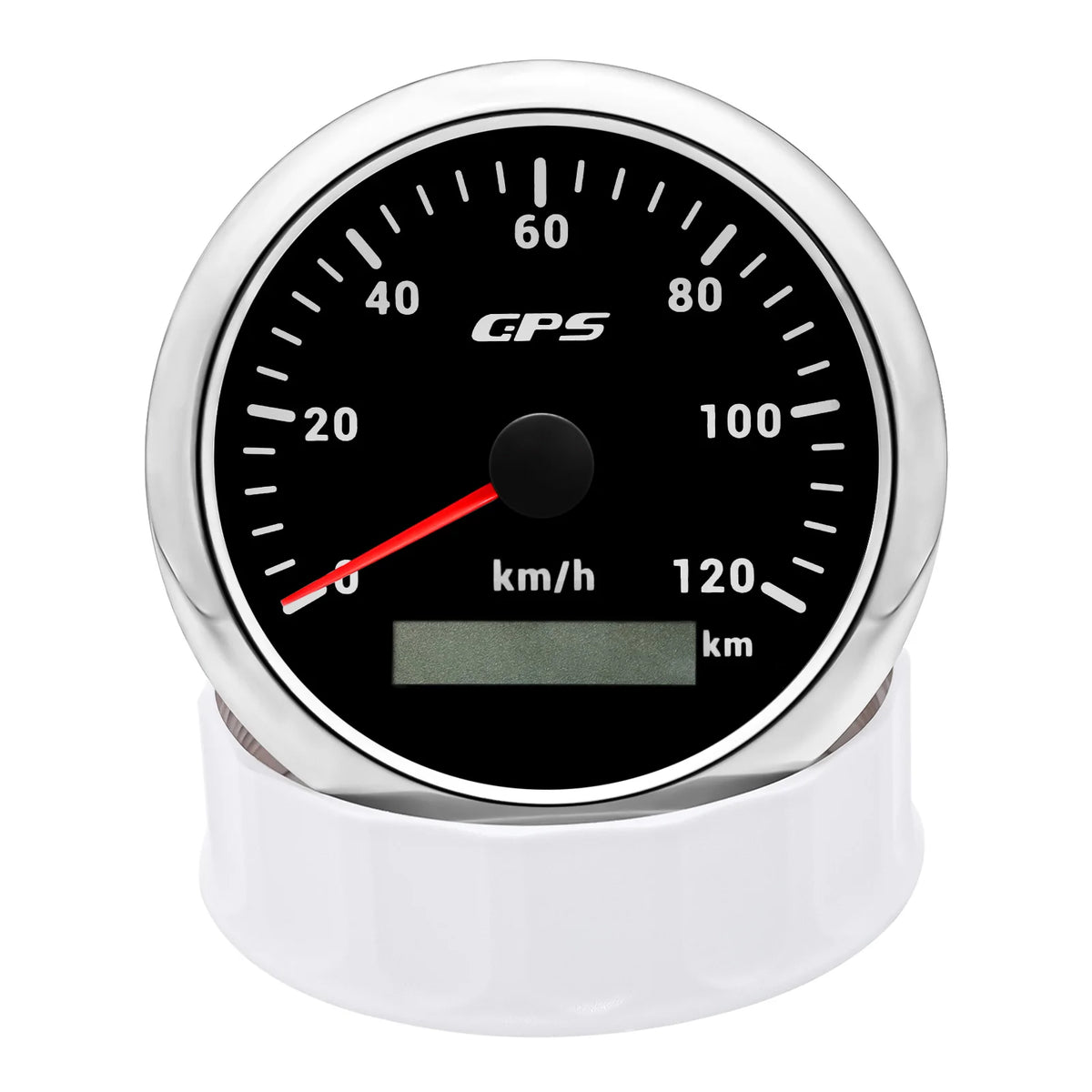 60/120/200KMH 85MM GPS Speedometer Gauge 7 Color Light with GPS Antenna Waterproof Motorcycle Boat Car Truck Speed Gauge Meter