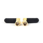 NEW SALE 2PCS Mini Rubber 3dBi 2.4ghz WIFI Antenna SMA Male Router Bluetooth Antennas