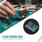 1 Set MPU6050 GY-521 3-Axis Accelerometer Gyroscope 6DOF Sensor Module High Precision Small Size Breakout Board