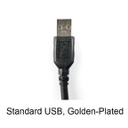 2pcs BarCode Scanner USB/RS232 Cable 2M(7ft) Straight For Newland HR1030 HR200 HR15Z NLS-HR100 1030HR15 OY20 FR40