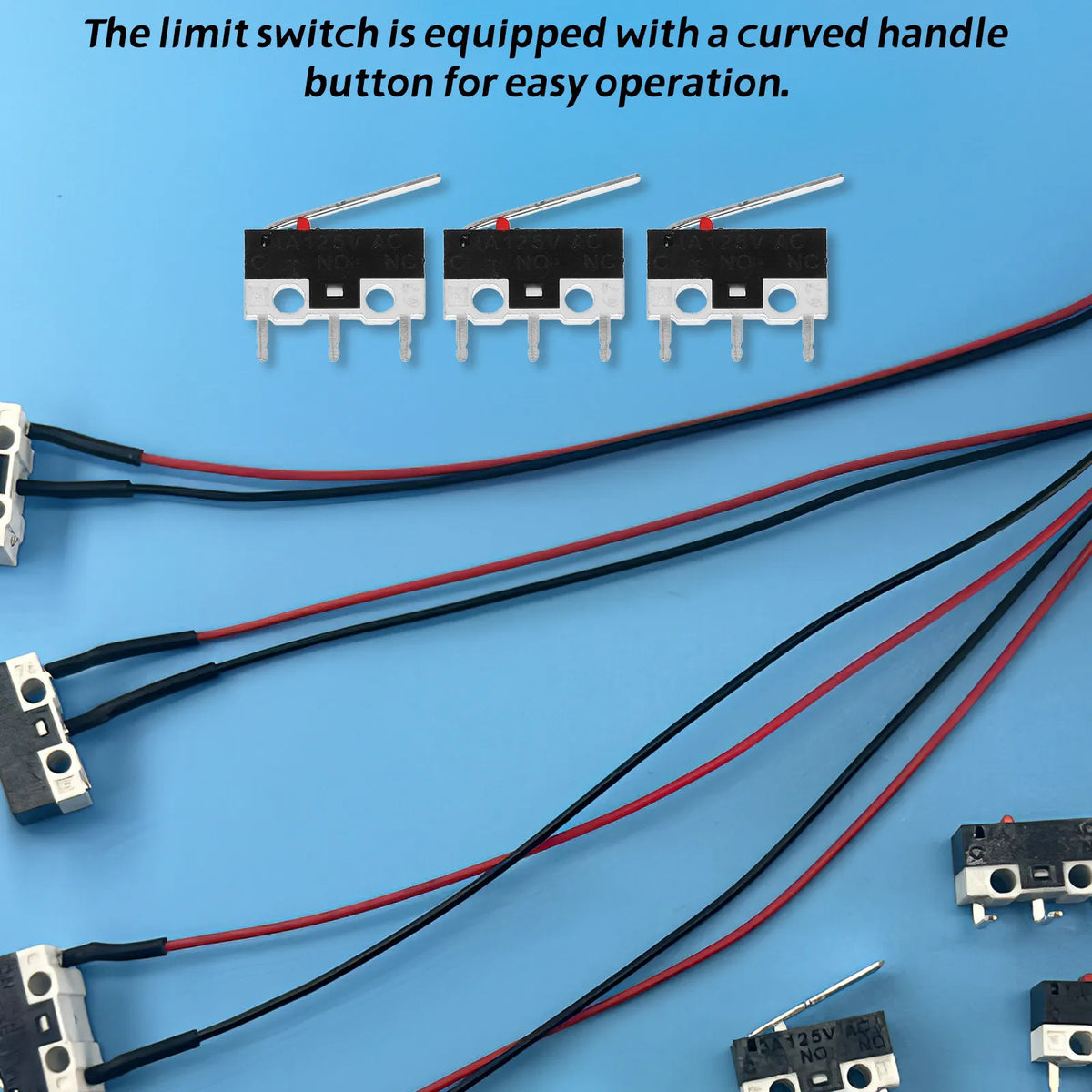 20pcs Plug Board Switch Micro Limit Switch Lever Arm For Appliance Door Control Replacement Electrical Switches Durable Compact