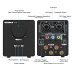 AIYIMA A70 TPA3255 PFFB Stereo Power Amplifier 300Wx2 Class D Stereo 2.0 Digital Audio Amp with XLR  RCA  Trigger Input