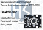 KY-004 3Pin Tactile Switch Module 6x6x5mm, Push Button for Arduino DIY Mini Projects