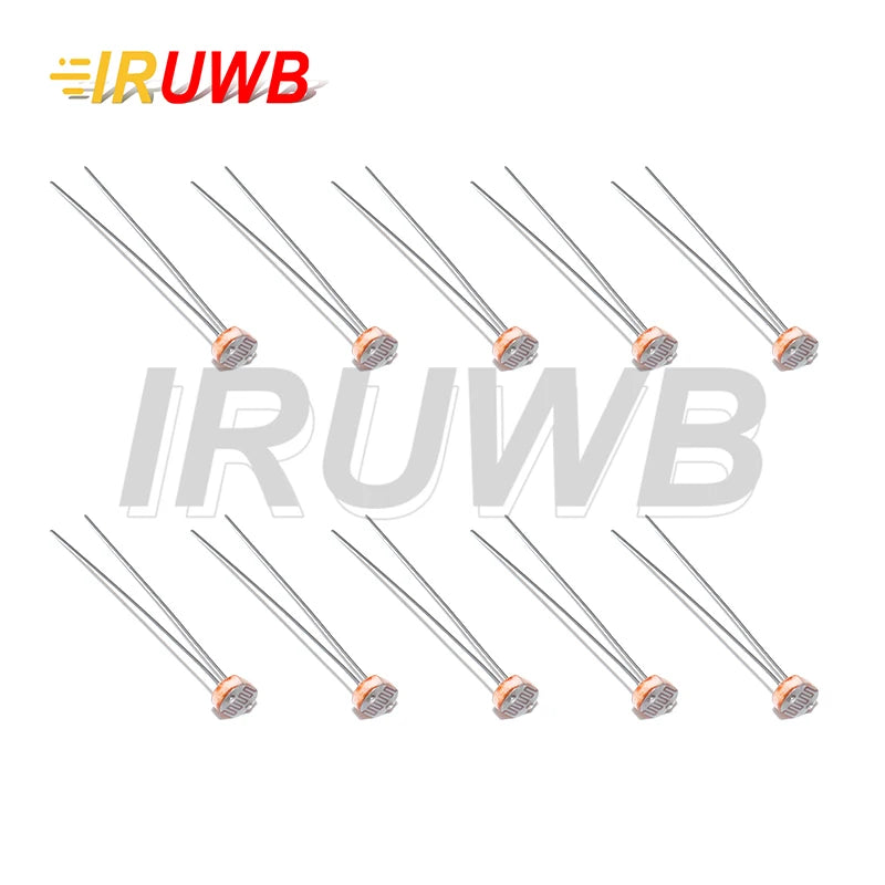20PCS PLR 5528 GL5528 5537 5506 5516 5539 For Arduino DIY LDR Photo Light Sensitive Resistor Photoelectric Photoresistor