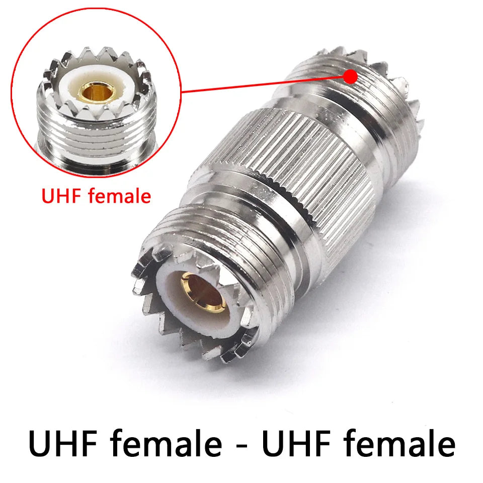 1/2/4/10pcs RF connector UHF-JKW UHF N-S male and female UHF/N-KJ M female elbow 90 degree SL16/SO239 right angle RF adapter L
