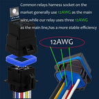 JD2912 40A 12V/24V DC Waterproof Automotive Relay with Harness 4/5 Pin Car Marine Relay Kit High Quality