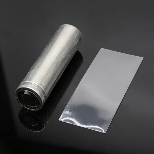 20/100/500pcs 18650 PVC Heat Shrink Wrap Pre-cut Insulated Wrapping Sleeving Shrinkable Heat-shrink Tubing Battery Film Case