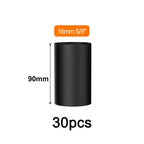 5 Sizes 90mm/3.54inch Heat Shrink Tubing Kit 75 Pcs 4:1 Ratio Adhesive Lined Dual Wall Tube Marine Grade Heatshrink Wrap Tubes