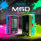 ToolkitRC M6D Green Purple 500W 15A DC Dual Channel Smart Charger Discharger For 1-6S Lipo Battery FPV Model Spare Part Replace