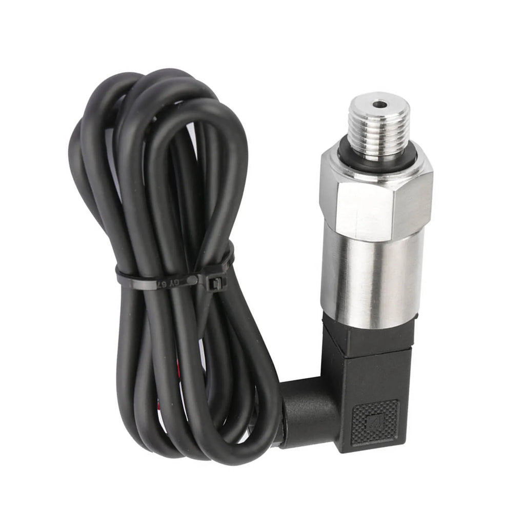 Pressure Sensor 4‑20mA Output G1/4" Silicon Pressure Transmitter Transducer for Water Gas Oil Pressure Transducer