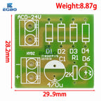 EGBO 1N4007 Bridge Rectifier AC to DC Converter Full Wave Rectifier Board Module DIY KIT