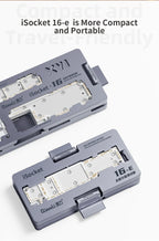 QIANLI ISocket Motherboard Middle Layer Test Stand for IPhone 16E X-16 Logic Board Function Diagnostic Double-deck Repair Tools