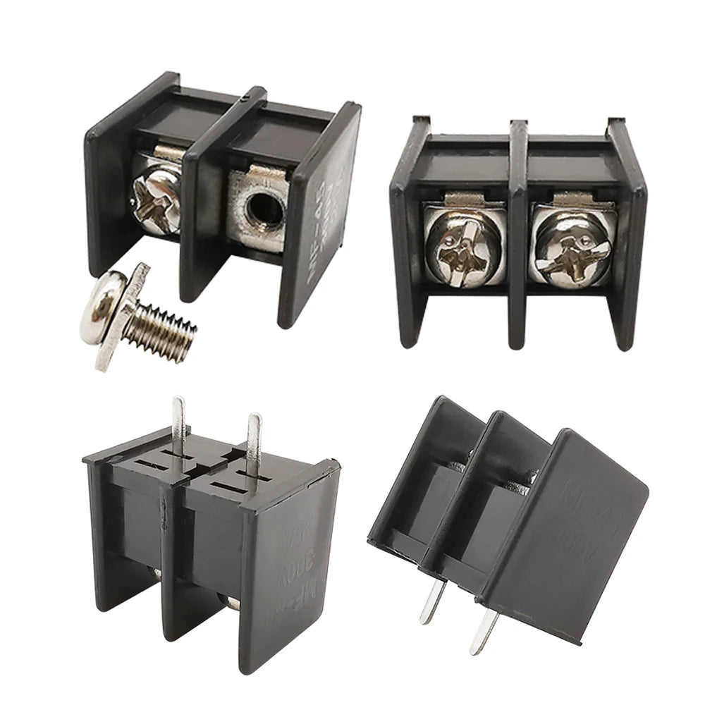 10Pcs KF45-9500 9.5mm PCB Screw Terminals Block Connector 9.5mm Pitch 2/3/4/5/6Pin Straight Pin Barrier Terminal Block Connector
