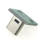 Cltgxdd 1pcs Vertical USB 3.1 Type C Female Socket 6pin 6P Connector 2.54mm DIP PCB Converter 5V Power Board Adapter