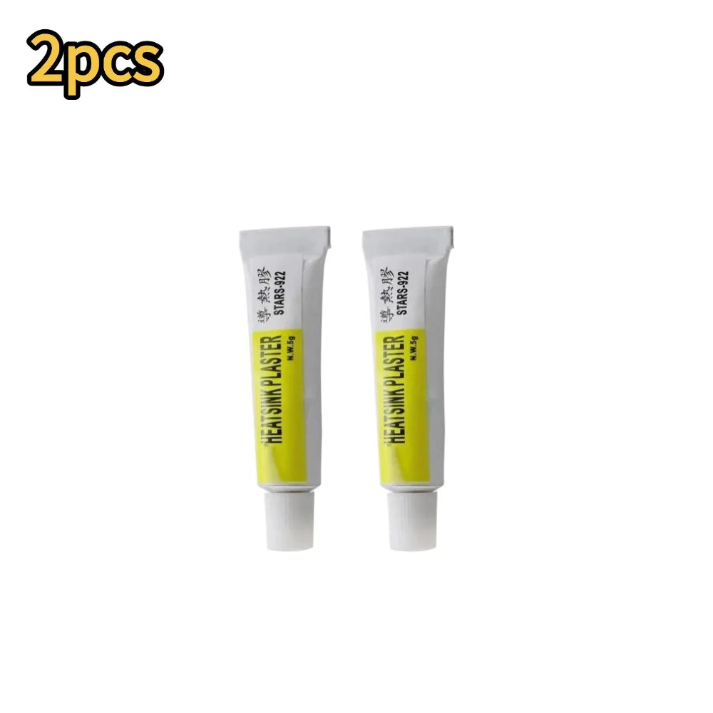 1-5pcs STARS-922 Heatsink Plaster Thermal Silicone Adhesive Cooling Paste Strong Adhesive Compound Glue For Heat Sink Sticky