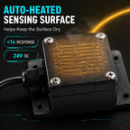 Outdoor Capacitive Rain Snow Sensor with Heating IP67 RS485 Modbus RTU 4-20mA 0-10V Relay Weather Transmitter DC12-24V