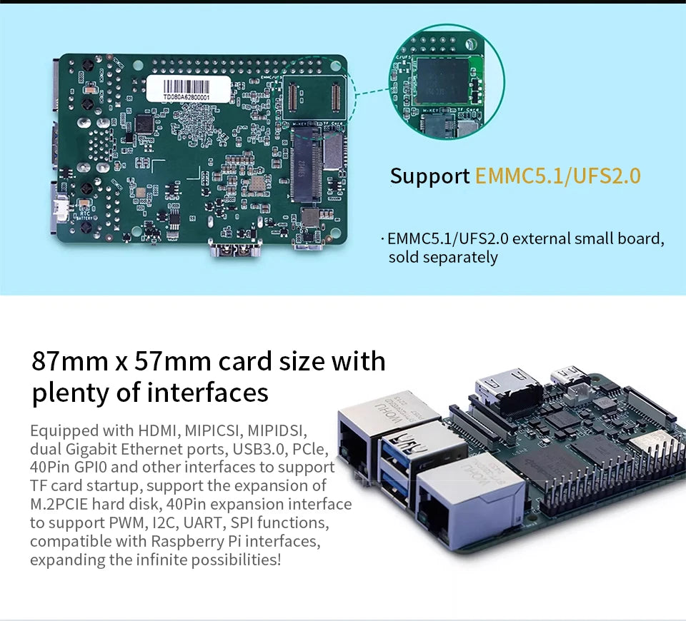 Toybrick TB-RK3576D Development Board 6.0T High Computing Power POE Power Supply Rockchip RK3576 ARM Motherboard 4GB/8GB LPDDR4X