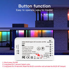 GLEDOPTO ESP32 WLED LED Controller With Mic DIY Music Dynamic Modes For WS2811 WS2812 SK6812 TM1814 WS2813 WS2815 Strip Lights