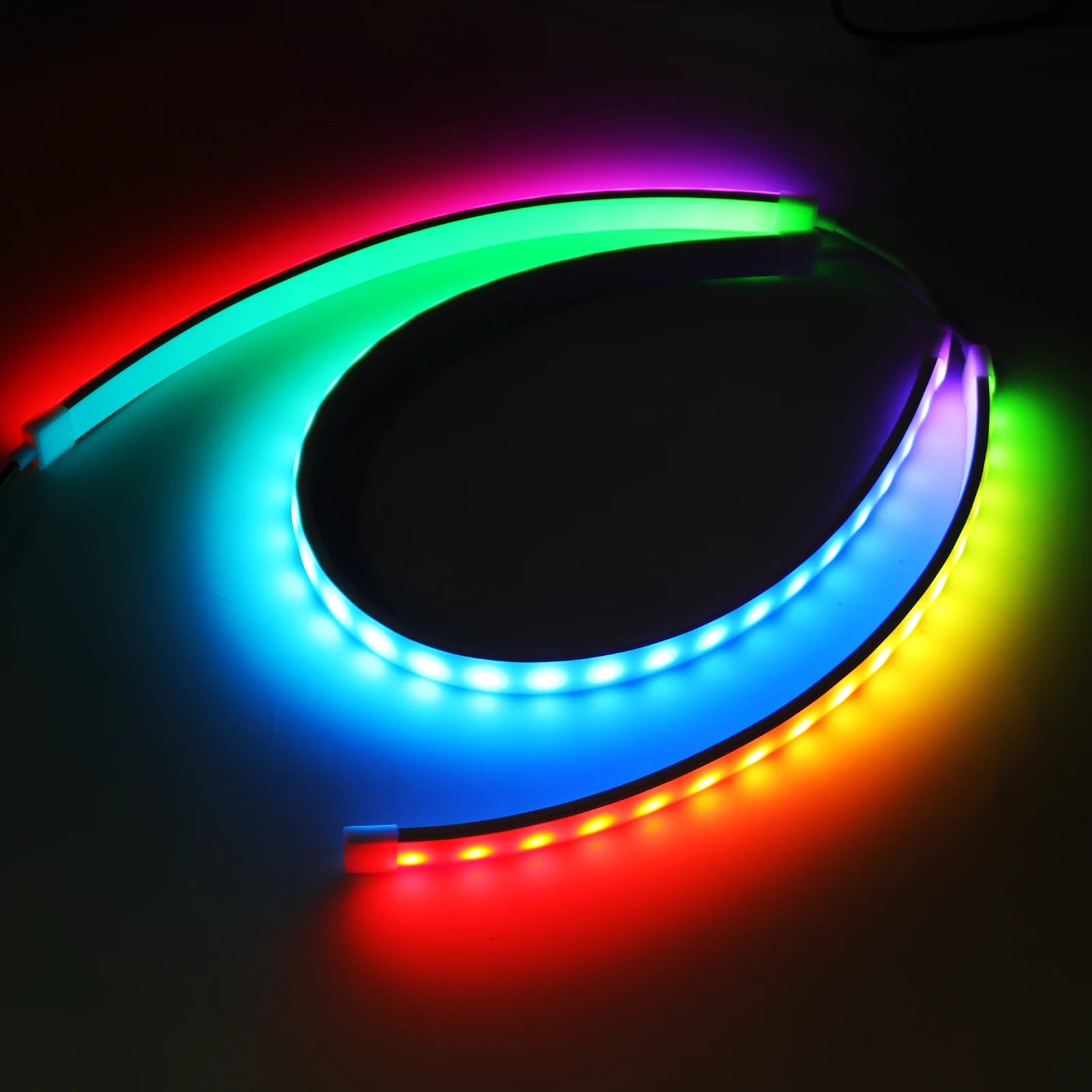 Skydimo RGB Gaming Lights Strip Music Game Sync Color 24" 27" 49" Computer Screen Amosphere Ambient Smart LED Neon Strip Light