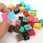 Car Mini Square Fuse 32V 20A-80A Slow Blow Copper Wire Overload Circuit Protection Insert for Car Truck RV Motorcycle Vehicle