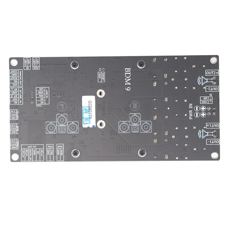 BDM9 TPA3255 2x300W Bluetooth Power Amplifier Board BT5.0 Stereo High Power Adjustable Tweeter PC UI
