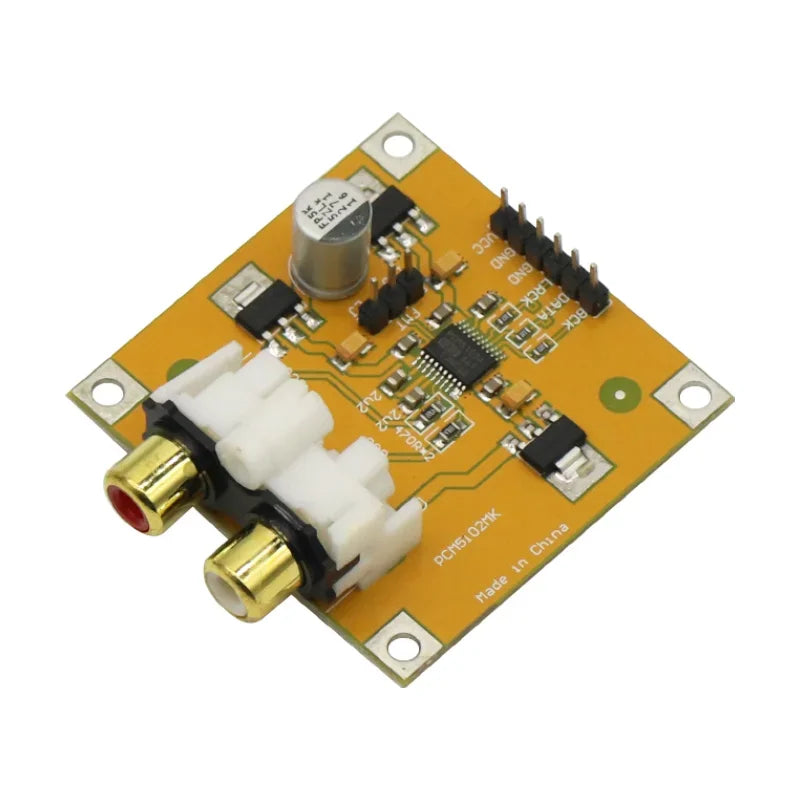 DC 5V-10V PCM5102 DAC Decoder I2S Player Assembled Board 32Bit 384K Beyond ES9023 PCM1794 For Raspberry Pi Arduino