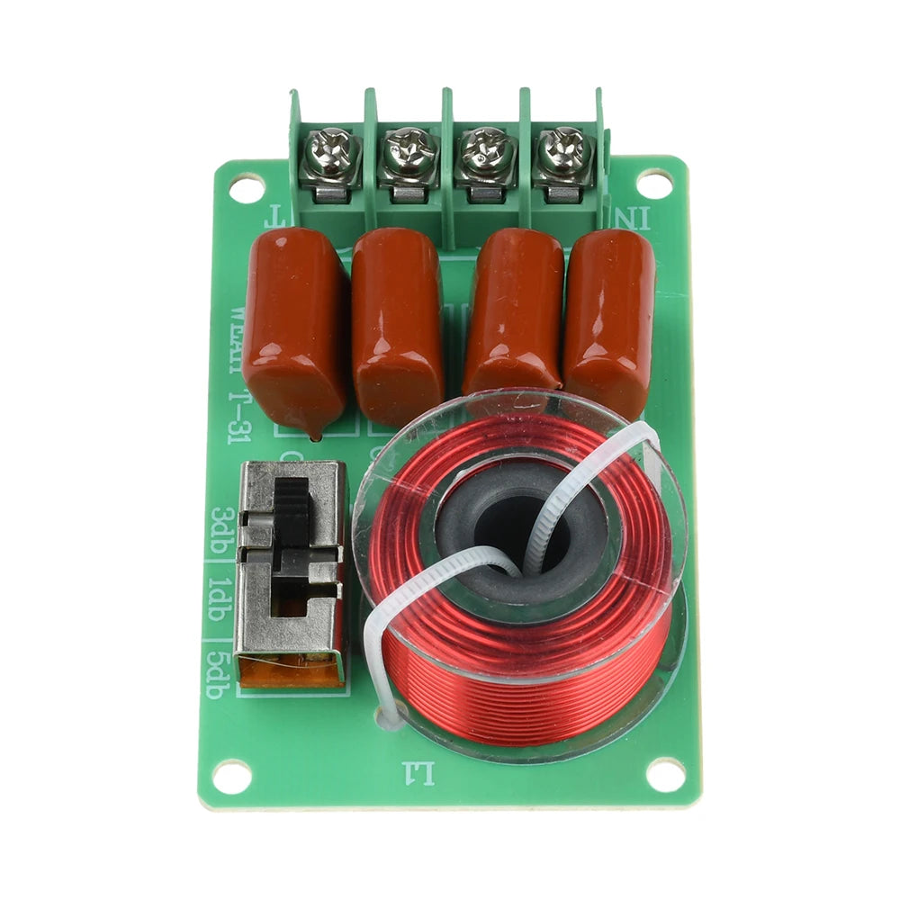 100W 3Way Hifi Tweeter Frequency Divider Treble Audio Crossover Filter Circuit Board Home Theate Car DIY Speakers Filters
