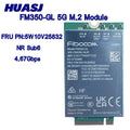 FM350-GL 5G NR M.2 Sub6 4*4 MIMO FRU 5W10V25832 For ThinkPad P1 Gen5 T14s Gen3 X13 Gen3 X1 Carbon 10th Gen X1 Yoga 7th Gen