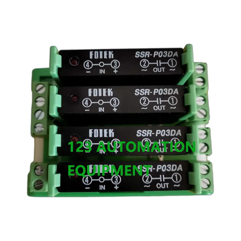 5pcs Authentic New FOTEK SSR-P03DA P03DD R05DD Single Phase Slim Solid State Relay Module