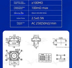 20PCS 12x12mm X4.3/5.5/6/7/8/9/10mm Micro Push Tact Switch 4pin Touch Button Mini Tactile Pushbutton Toggle Pcb Momentary Switch