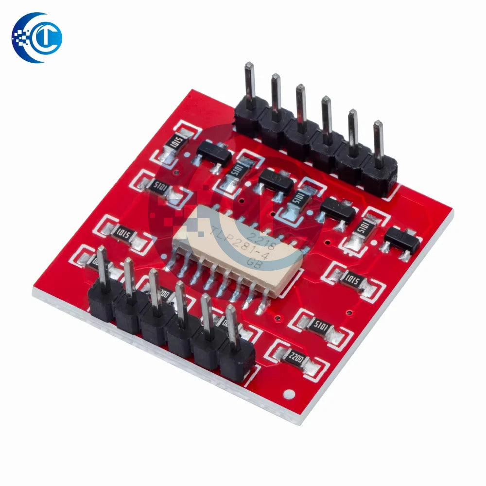 TLP281 4-Channel Opto-Isolator: IC Module with High/Low Level Isolation – For Arduino Expansion Boards