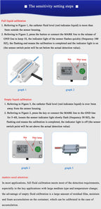 DC12-24V 3mm-25mm Pipes Tubes Applied Capacitive Non Contact Water Level Switch Liquid Level Alarm Sensor