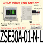 Vacuum Digital Display Pressure Switch High Precision Pressure Gauge Positive and Negative Pressure ISE30A ZSE30A Pneumatic