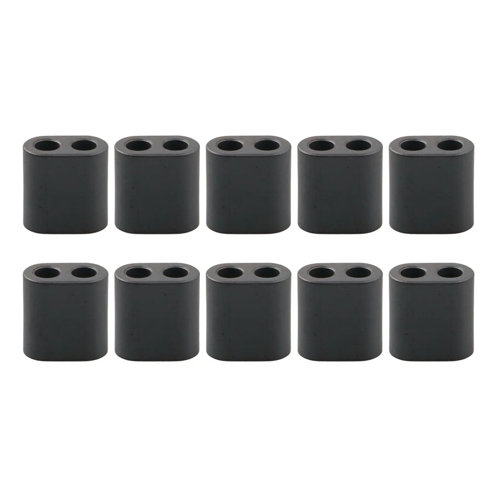 10x/Toroids Ferrite Core Magnetic Ring Bead For Radio Frequency RF RFC/ Accessories Double-Hole Magnetic Ring