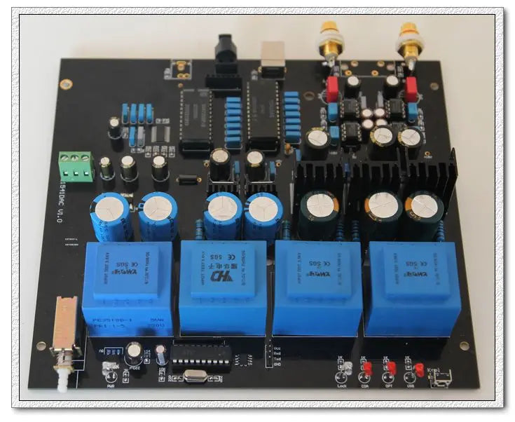 L1541DAC gold TDA1541 fever decoder, coaxial, optical, USB(without TDA1541 chip）