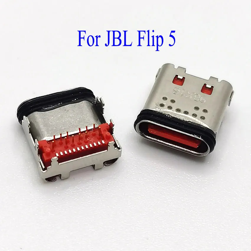 For JBL Flip 5 6 Charge 5 Go 3 PULSE 4 Link Portable Bluetooth Speaker USB Type C Micro USB Charging Port Jack Socket Connector